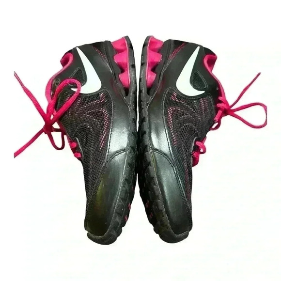 Nike Reax Run 7 Low Black Size 8.5 Black & Pink - Picture 5 of 11